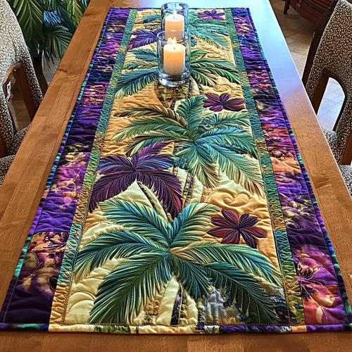 Island Glow Quilted Table Runner NCU0NVH733