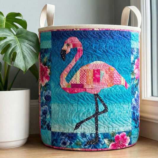 Island Romance Quilted Laundry Basket NCU0NNT2981