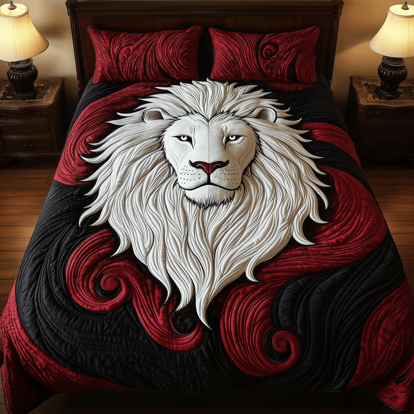 Ivory Acres 3-Piece Quilted Bedding Set NCU0TH2400