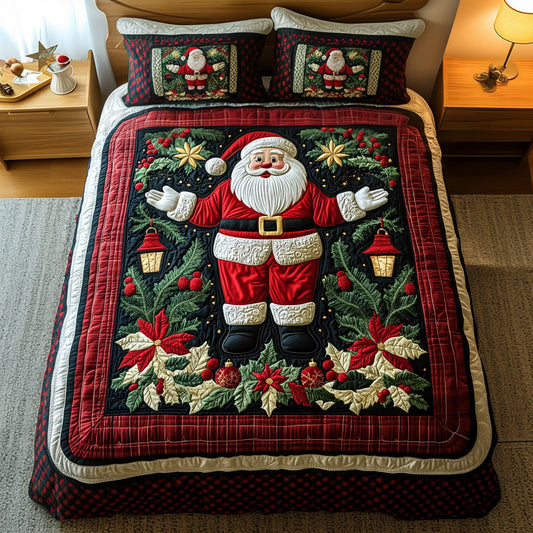 Jingle Dreams 3-Piece Quilted Bedding Set NCU0VH817