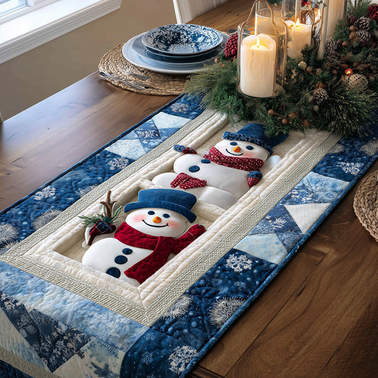 Jingle Friends Quilted Table Runner NCU0TH3352