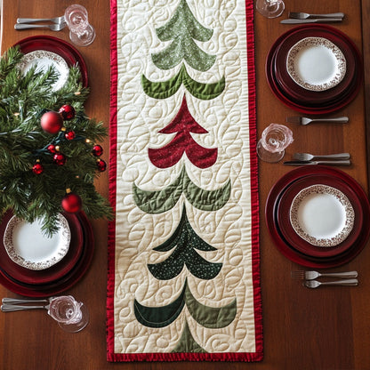 Jingle Pine Quilted Table Runner NCU0PTT1364