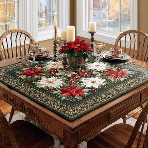 Jolly Bloom Quilted Table Topper NCU0DV916