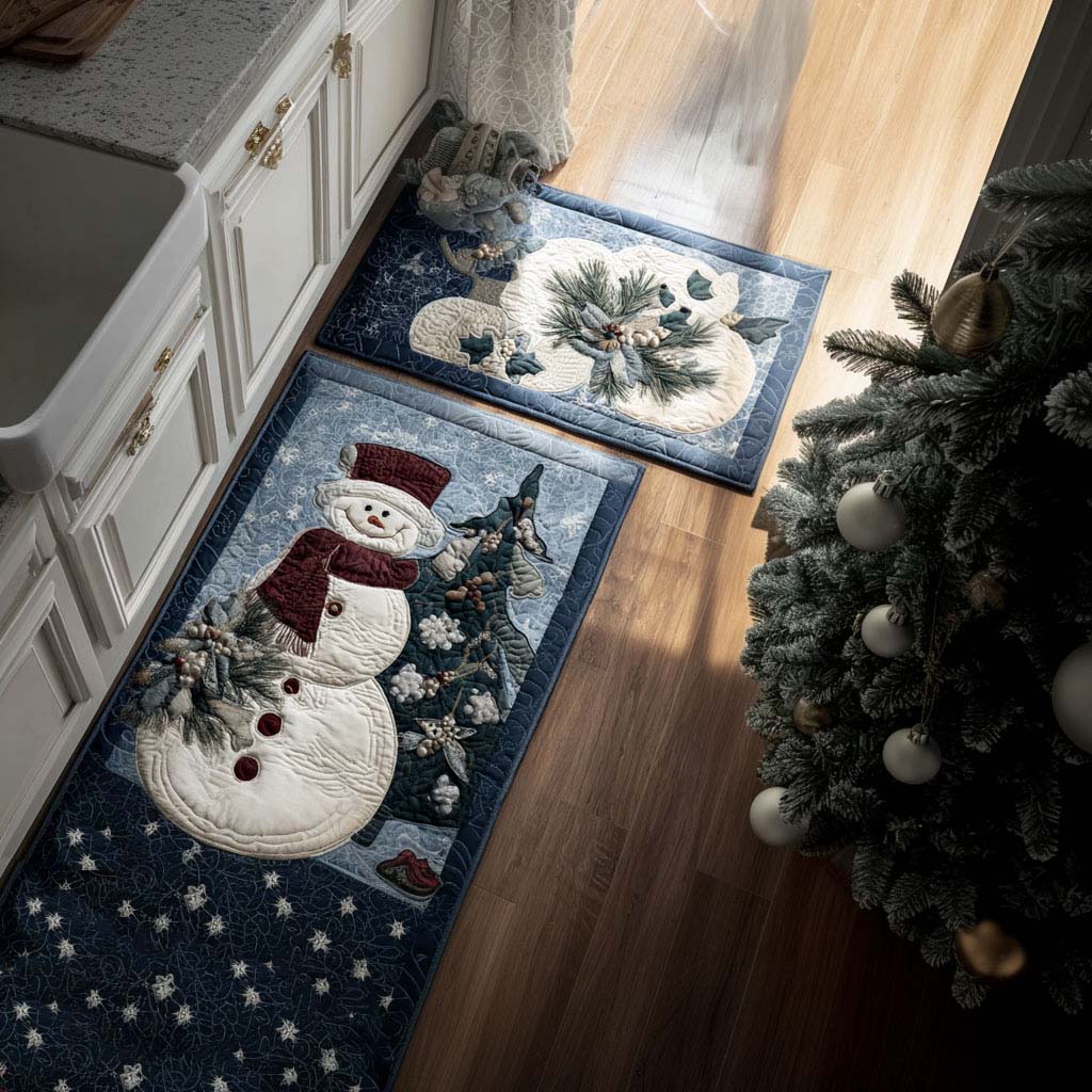 Jolly Frostman Kitchen Area Rug NCU0PT10154