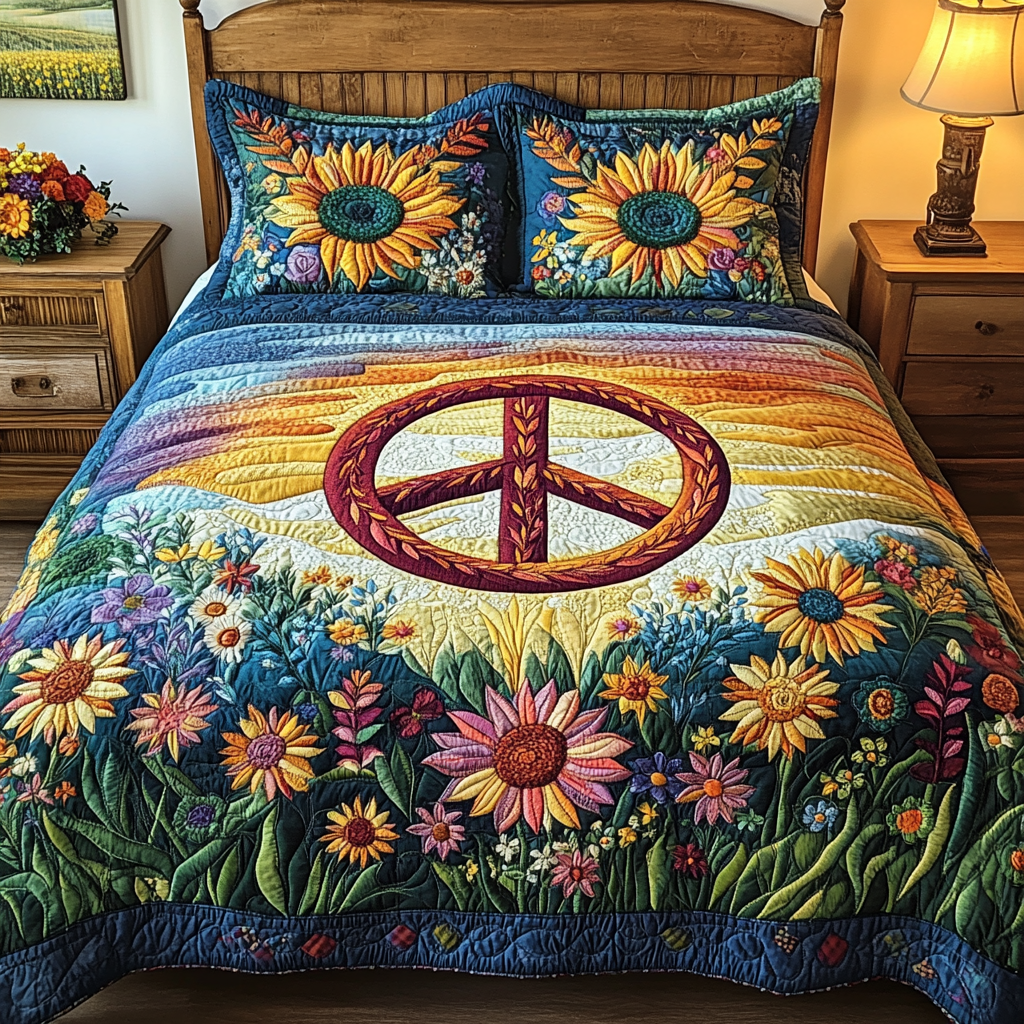 Joyful Meadows Duvet Cover Set NCU0PVL153