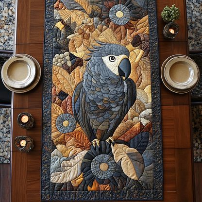 Jungle Whispers Quilted Table Runner NCU0DV105