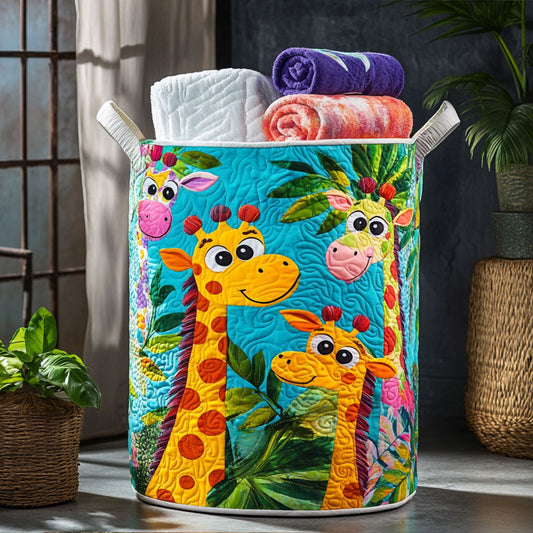 Jungle Jester Quilted Laundry Basket NCU0PTT982