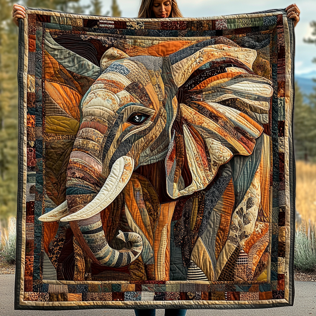 Jungle Stomper Quilted Blanket NCU0DK2122