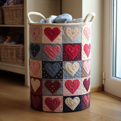 Kind Gather Quilted Laundry Basket NCU0DDK2166
