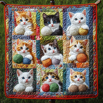 Kitten Cuddles Quilted Blanket NCU0PT1245