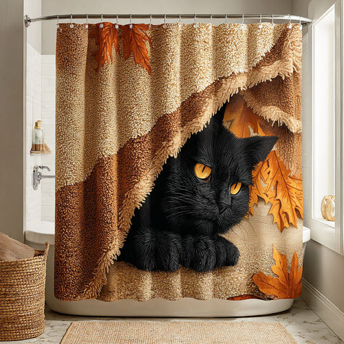 Kitty Corner Shower Curtain NCU0NTD1588