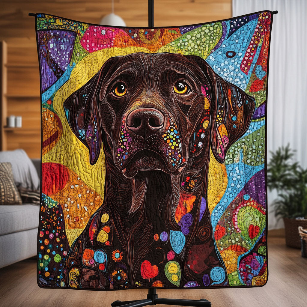 Labrador Delight Quilted Blanket NCU0PT1428