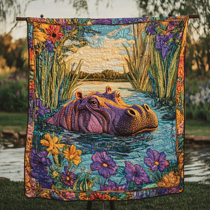 Lagoon Bliss Quilted Blanket NCU0DDK138