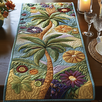 Lagoon Touch Quilted Table Runner NCU0NVH736
