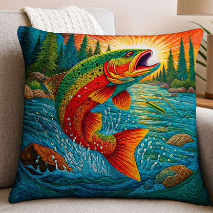 Lake Escape Quilted Pillow Case NCU0NNT1923