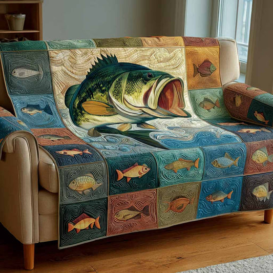 Lake Trophy Quilted Sofa Cover NCU0NXD1470