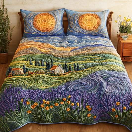 Lavender Bloom Duvet Cover Set NCU0NVH660