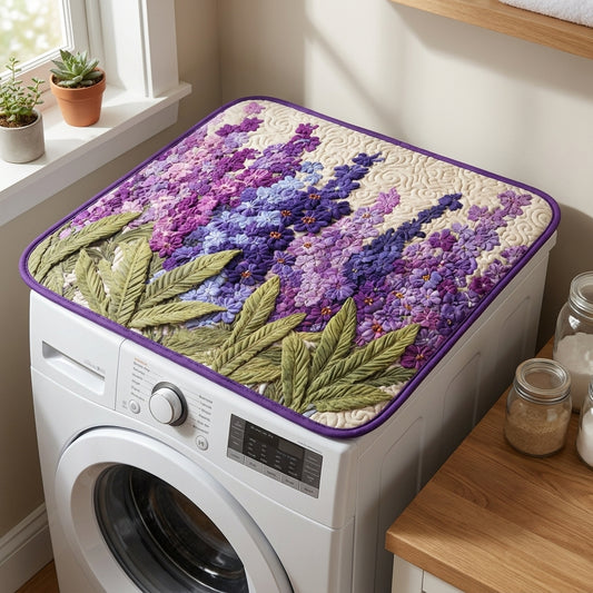 Lavender Dream Quilted Washer and Dryer Cover NCU0NTV037