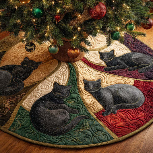 Lazy Paws Quilted Tree Skirt NCU0NXD1019