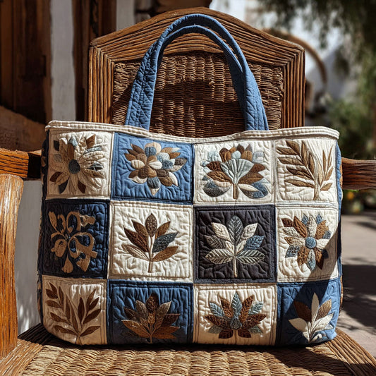 Leaflight Quilted Tote Bag NCU0PTT1781