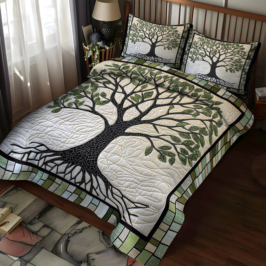 Leafy Growth Duvet Cover Set NCU0NNT572