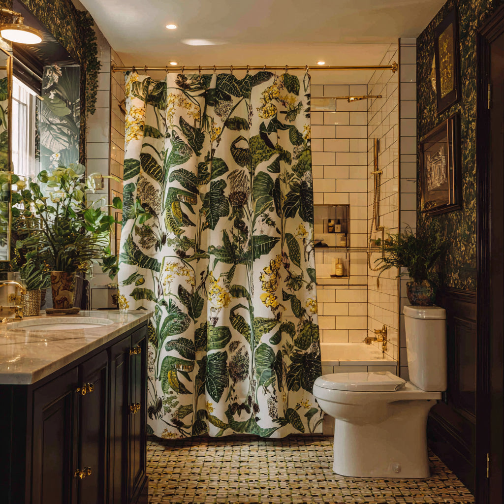 Leafy Manor Shower Curtain NCU0LDH563