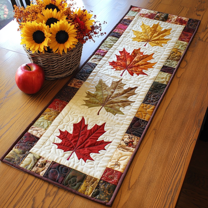 Fall Quilted Table Runner NCU0VT36