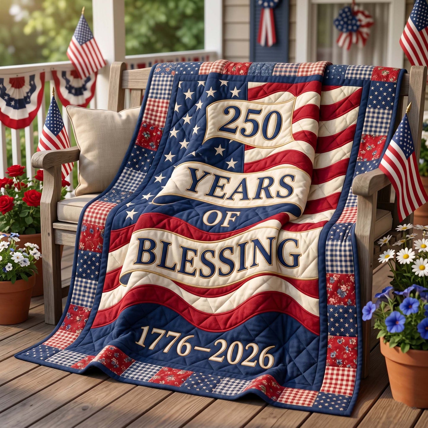 Legacy 250 Blessing Quilted Blanket NCU0HNH1053