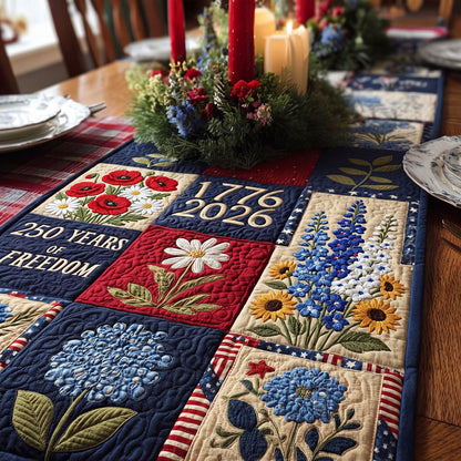 250th Anniversary Quilted Table Runner NCU0QN093