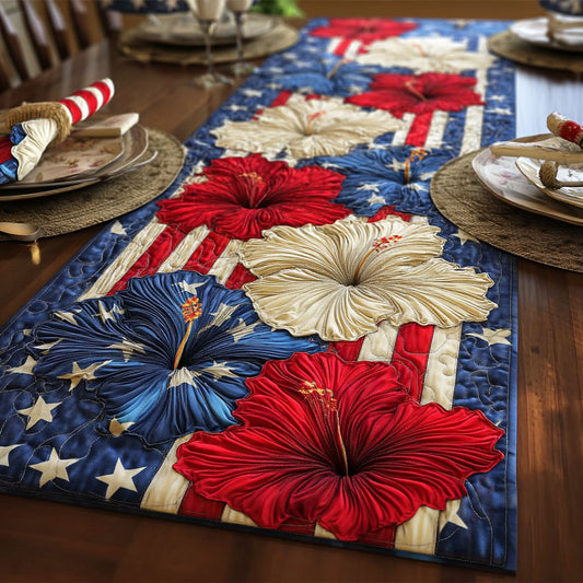 Liberty Bloom Quilted Table Runner NCU0NTD1747