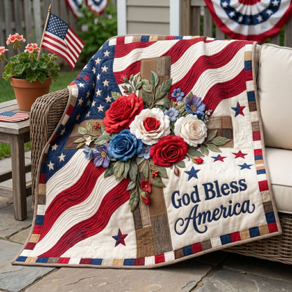 Liberty Celebration Quilted Blanket NCU0NNT3166