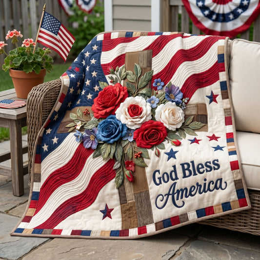 Liberty Celebration Quilted Blanket NCU0NNT3166