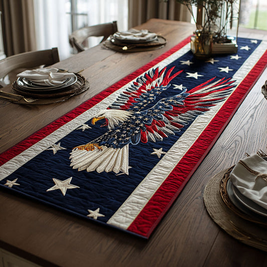 Liberty Eagle Quilted Table Runner NCU0DDK2538