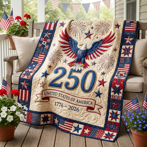 Liberty Flame Quilted Blanket NCU0NTV1029