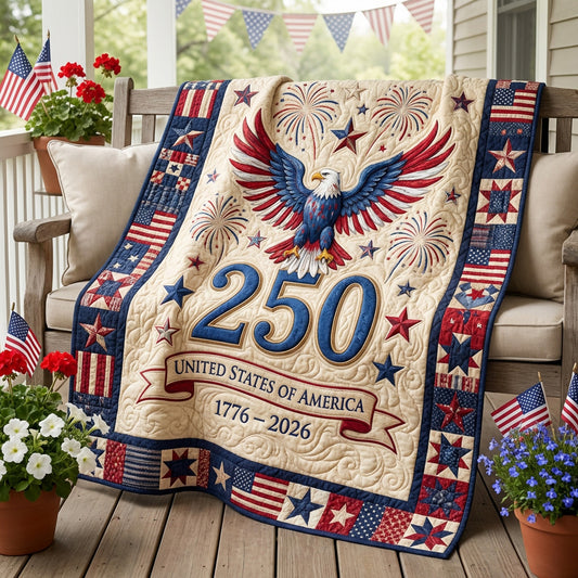 Liberty Flame Quilted Blanket NCU0NTV1029