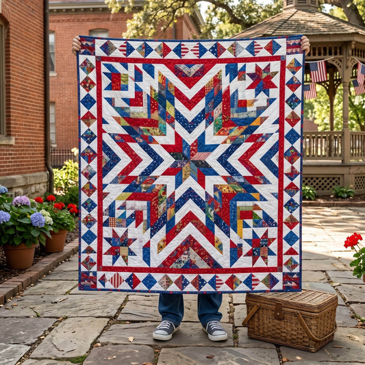 Liberty Harbor Quilted Blanket NCU0NTD1959