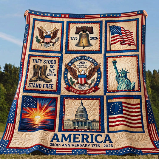 Liberty Honor Quilted Blanket NCU0NTD1874