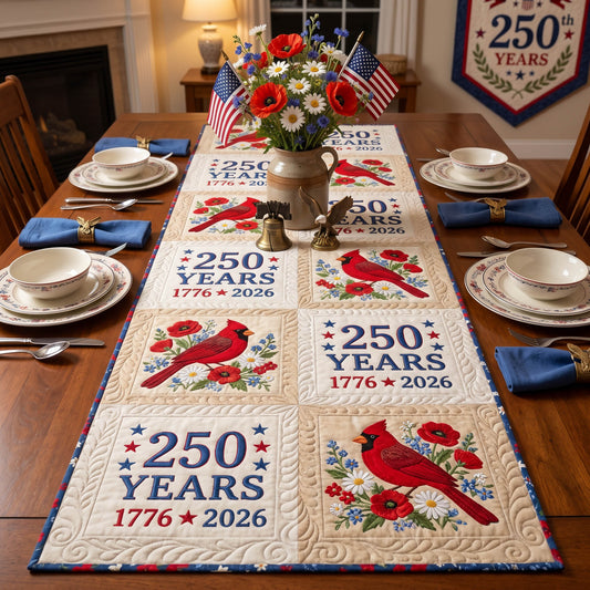 Liberty Honor Quilted Table Runner NCU0NTD1905