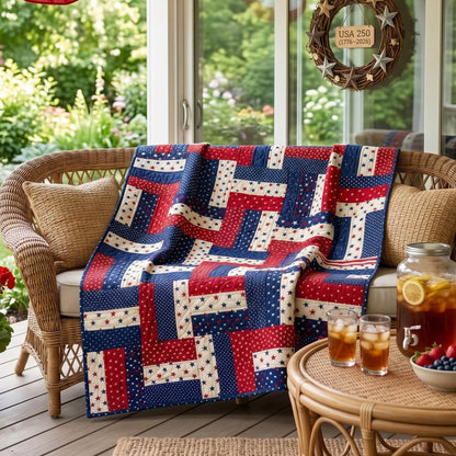 Liberty Patch Quilted Blanket NCU0NTD1967
