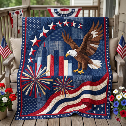 Liberty Patchwork Quilted Blanket NCU0NTD1973