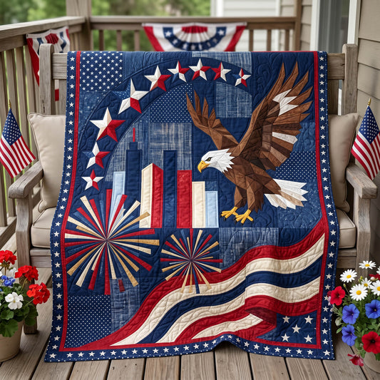 Liberty Patchwork Quilted Blanket NCU0NTD1973