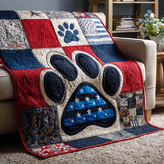 Liberty Paws Quilted Blanket NCU0NTD1560