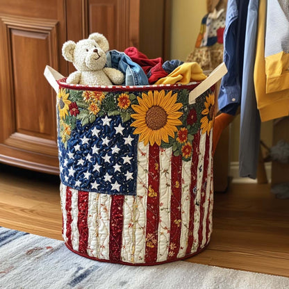 Liberty Pride Quilted Laundry Basket NCU0NNT1552