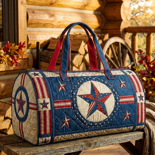 Liberty Star Quilted Duffle Bag NCU0NXD1789
