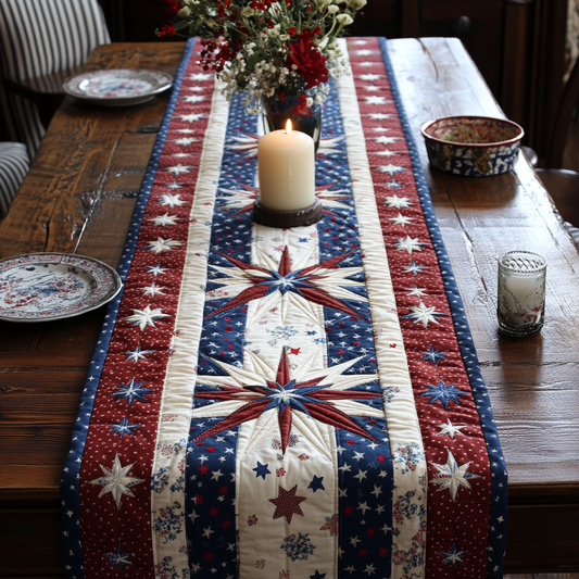Liberty Stitch Quilted Table Runner NCU0NVH903