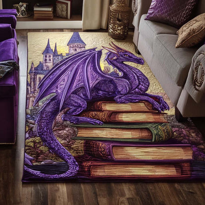 Library Dragon Area Rug NCU0NT10246