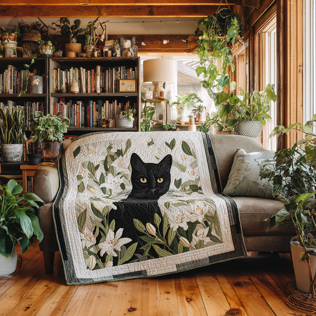 Lily Watcher Quilted Blanket NCU0PVL783