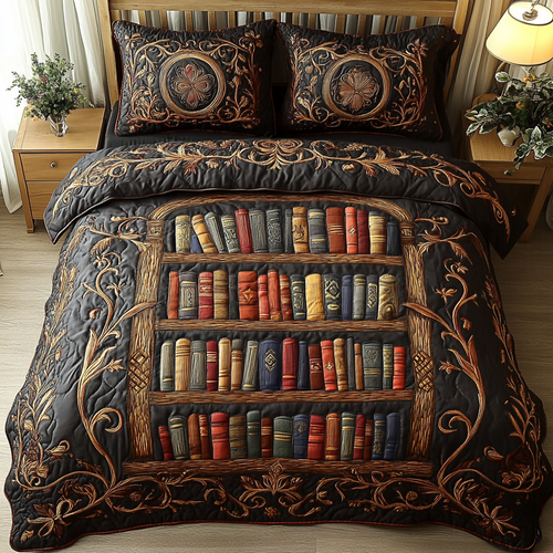 Literary Haven Duvet Cover Set NCU0PVL223