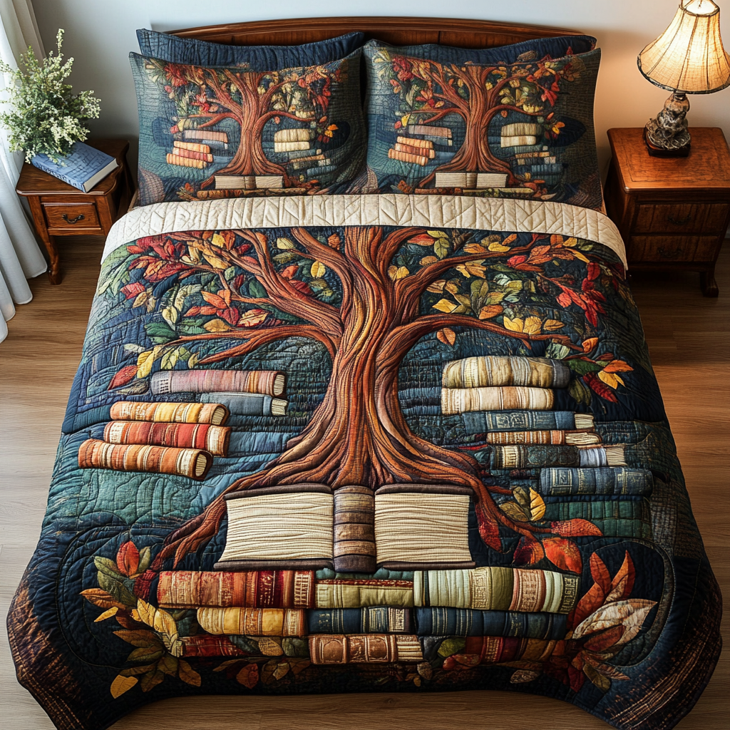 Literary Leaves Duvet Cover Set NCU0NVH582