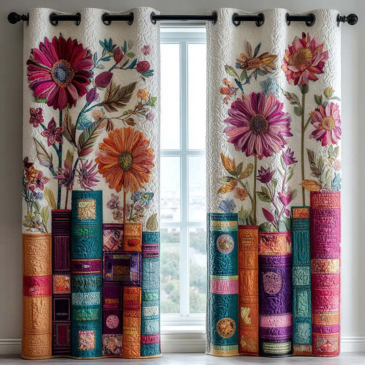 Literary Life Quilted Curtains NCU0NNT2310
